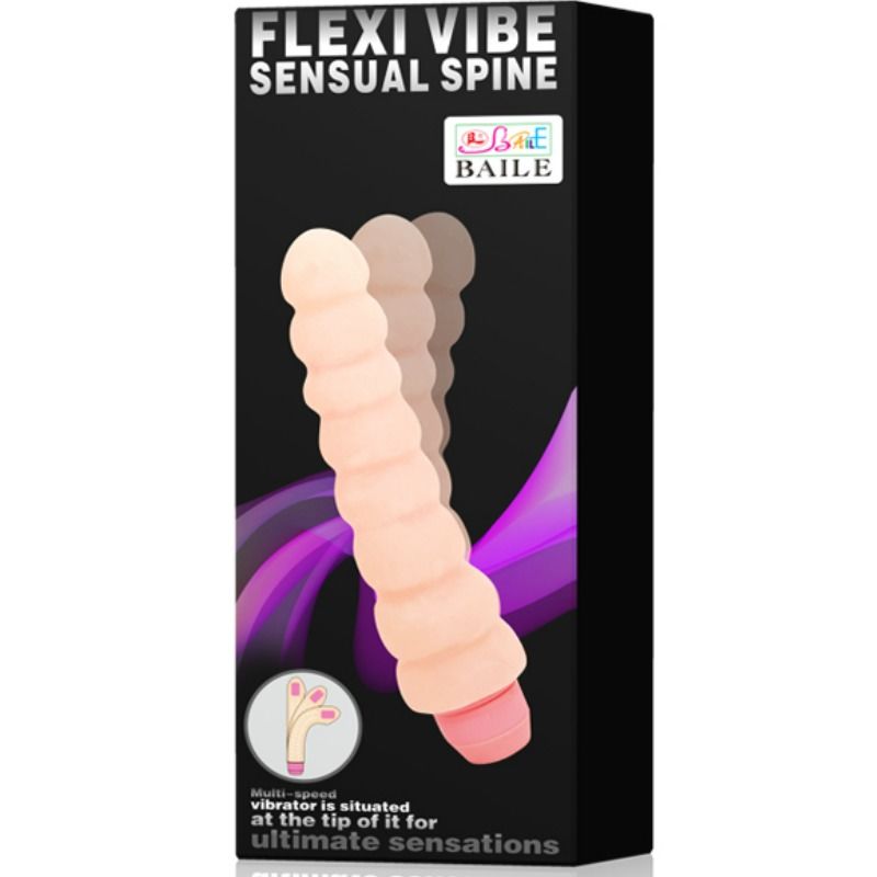 BAILE - FLEXI VIBE SENSUAL SPINE FLEXIBLE VIBRATOR 19 CM BAILE NOCTURNA DESIRES