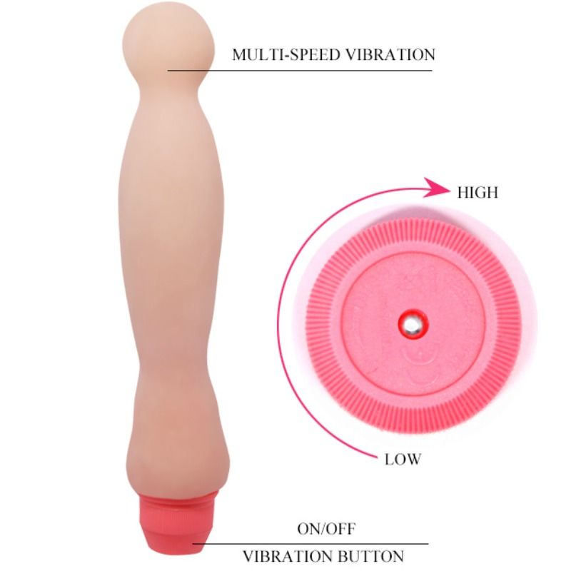 BAILE - FLEXI VIBE SENSUAL SPINE VIBRATOR 22 CM BAILE VIBRATORS NOCTURNA DESIRES