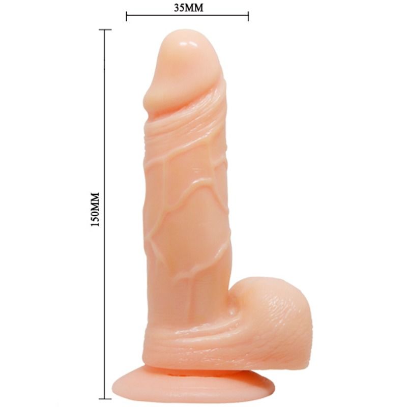 BAILE - PRIME REALISTIC DONG NATURAL REALISTIC DILDO BAILE VIBRATORS NOCTURNA DESIRES