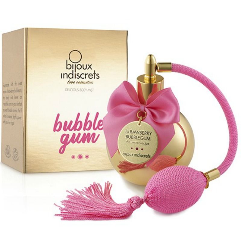 BIJOUX - BUBBLE GUM BODY MIST STRAWBERRY GUM 100 ML BIJOUX LOVE COSMETIQUES NOCTURNA DESIRES