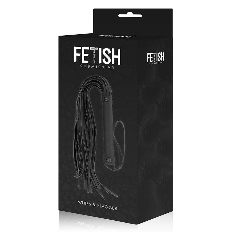 FETISH SUBMISSIVE - VEGAN LEATHER WHIP FETISH SUBMISSIVE BONDAGE NOCTURNA DESIRES