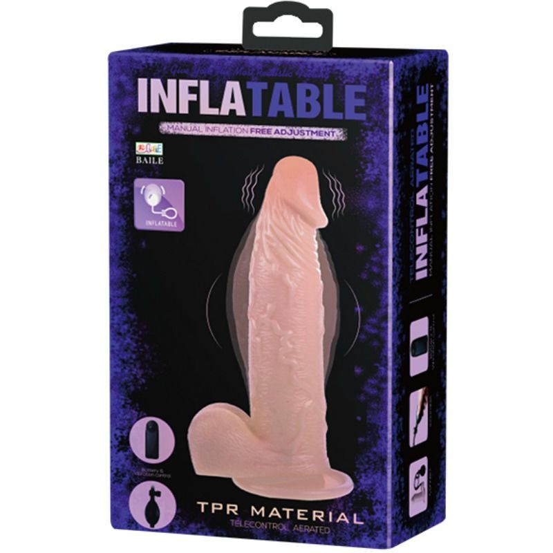 BAILE - REALISTIC VIBRATING AND INFLATABLE DILDO BAILE NOCTURNA DESIRES