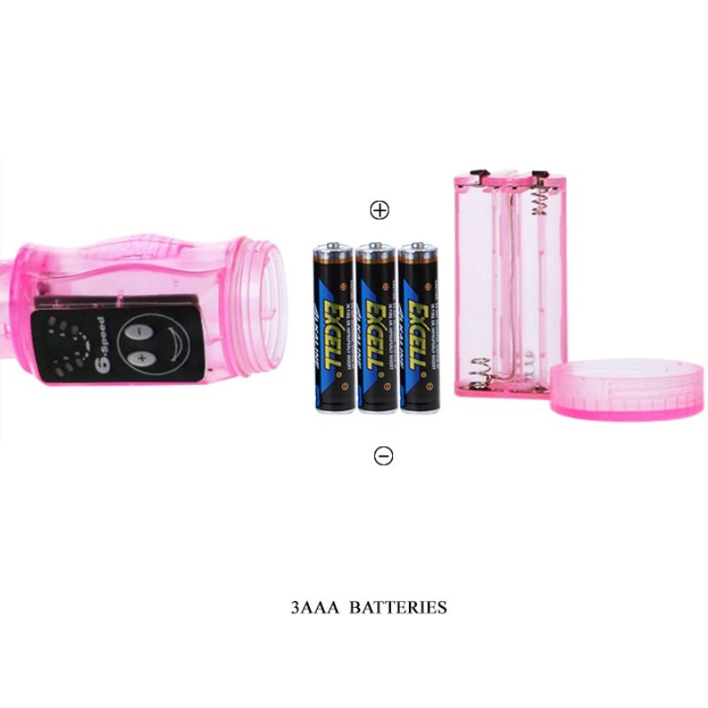 BAILE - DISTORTION TRIPLE PINK STIMULATOR BAILE STIMULATING NOCTURNA DESIRES