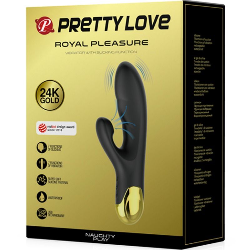 PRETTY LOVE - SMART NAUGHTY PLAY VIBRATION AND SUCTION PRETTY LOVE SMART NOCTURNA DESIRES