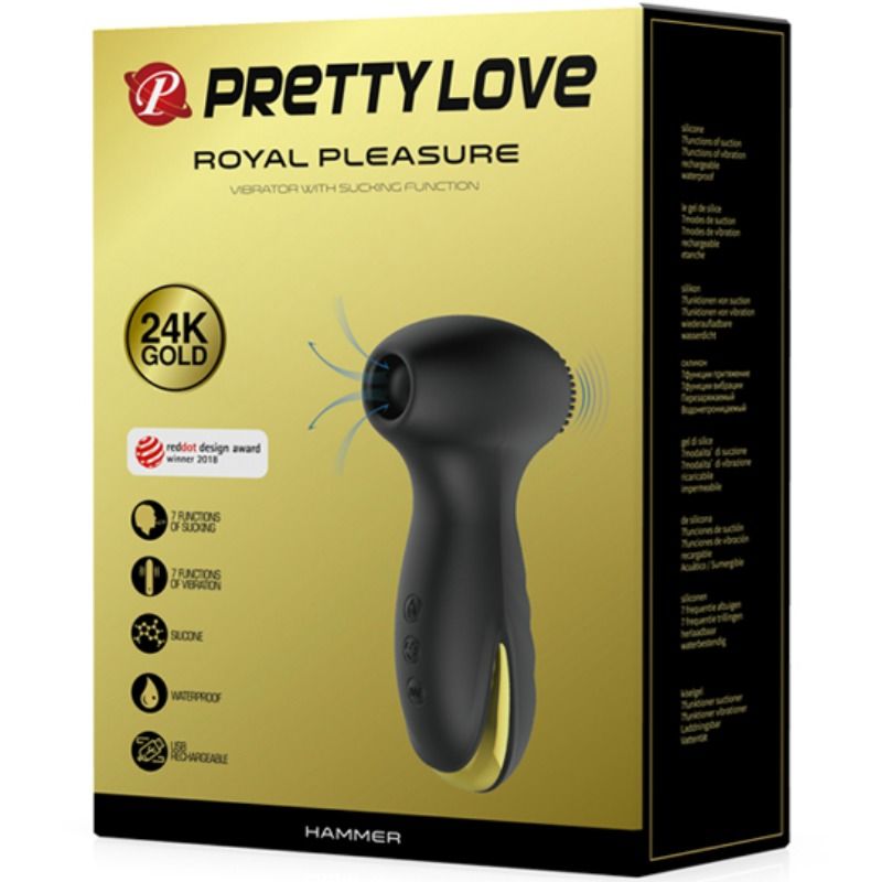 PRETTY LOVE - SMART HAMMER VIBRATION AND SUCTION PRETTY LOVE SMART NOCTURNA DESIRES