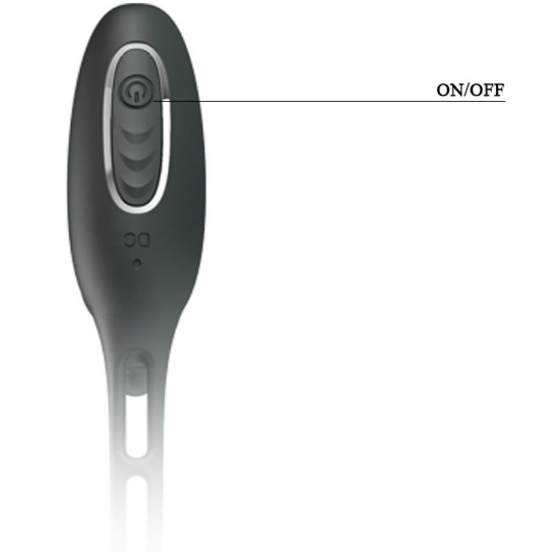 PRETTY LOVE - PENIS RINGS WITH VIBRATOR PLUG PRETTY LOVE NOCTURNA DESIRES