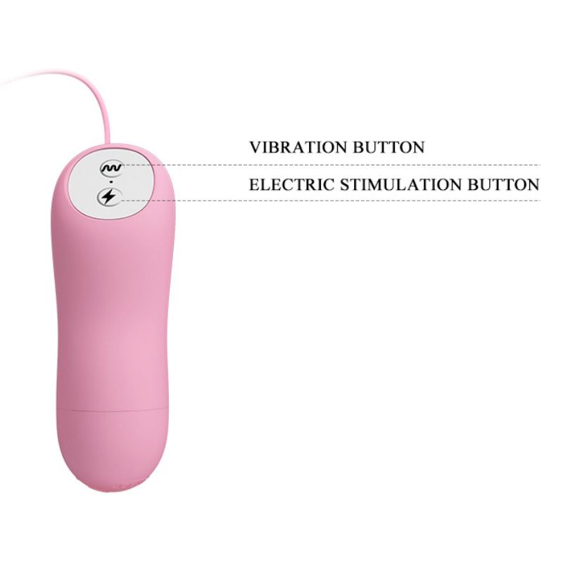 BAILE - ROMANTIC WAVE TWEEZERS WITH VIBRATION AND ELECTROSHOCK BAILE NOCTURNA DESIRES