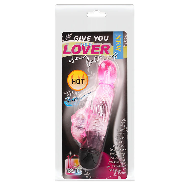 BAILE - GIVE YOU A KIND OF LOVER VIBRATOR WITH PINK RABBIT 10 MODES BAILE VIBRATORS NOCTURNA DESIRES