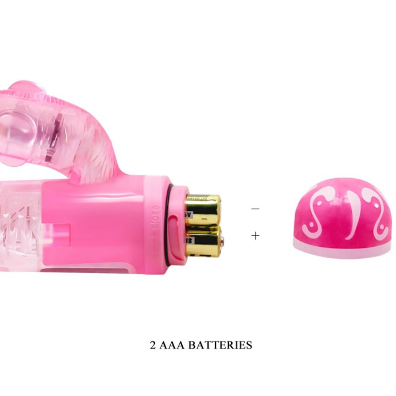 BAILE - MULTISPEED VIBRATOR WITH PINK STIMULATOR BAILE VIBRATORS NOCTURNA DESIRES