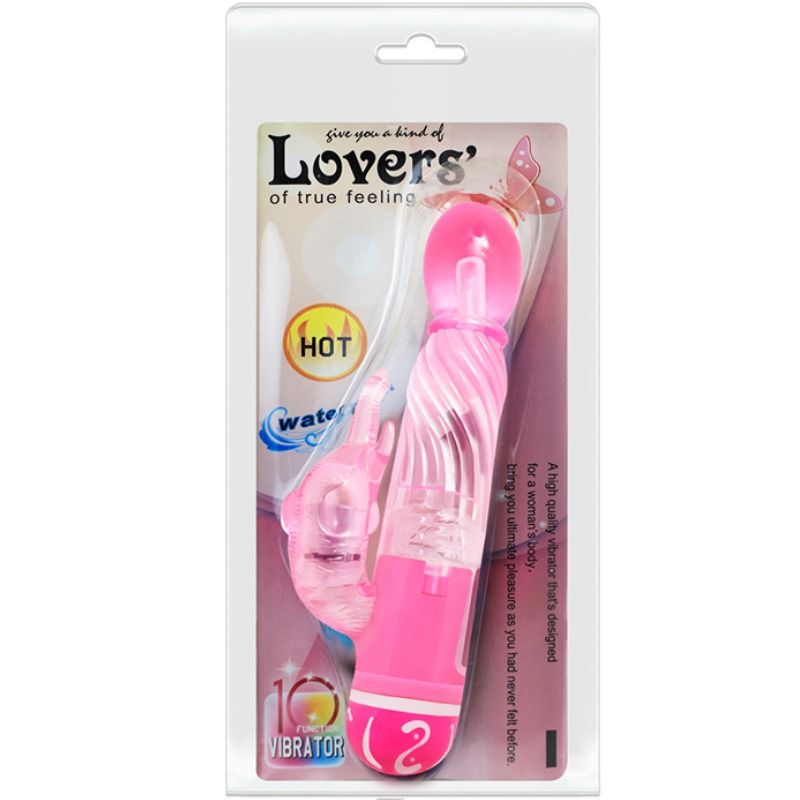BAILE - MULTISPEED VIBRATOR WITH PINK STIMULATOR BAILE VIBRATORS NOCTURNA DESIRES