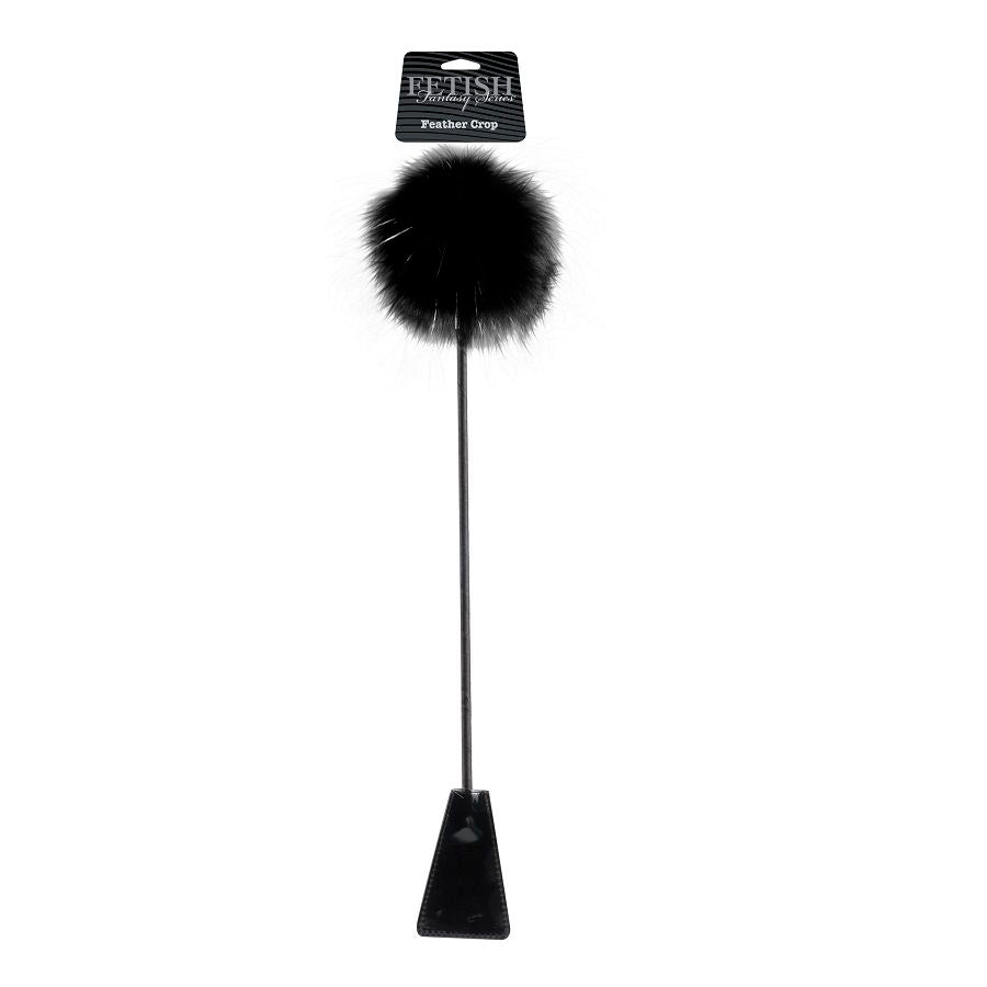 FETISH FANTASY LIMITED EDITION - BLACK FEATHER CROP FETISH FANTASY ED.LIMITADA NOCTURNA DESIRES