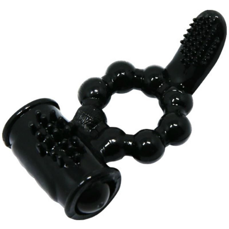 BAILE - SWEET RING RING WITH DOUBLE STIMULATOR BAILE FOR HIM NOCTURNA DESIRES