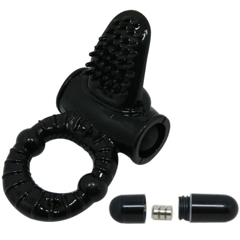 BAILE - SWEET RING VIBRATING RING WITH TEXTURED RABBIT BAILE FOR HIM NOCTURNA DESIRES