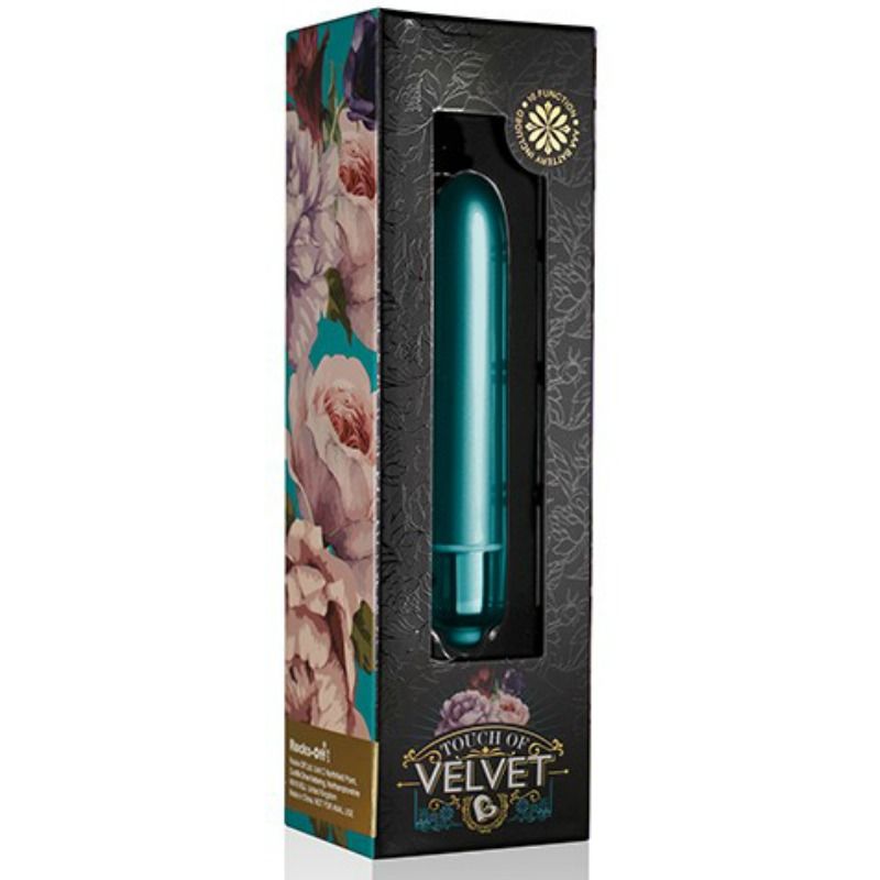 ROCKS-OFF - VIBRATING BULLET TOUCH OF VELVET PEACOCK PETALS ROCKS-OFF NOCTURNA DESIRES