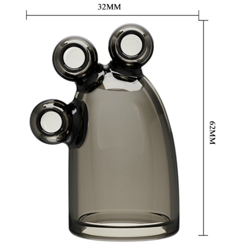 BAILE - VIBRATING COVER VIBRATING CRYSTAL CAP II BAILE FOR HIM NOCTURNA DESIRES