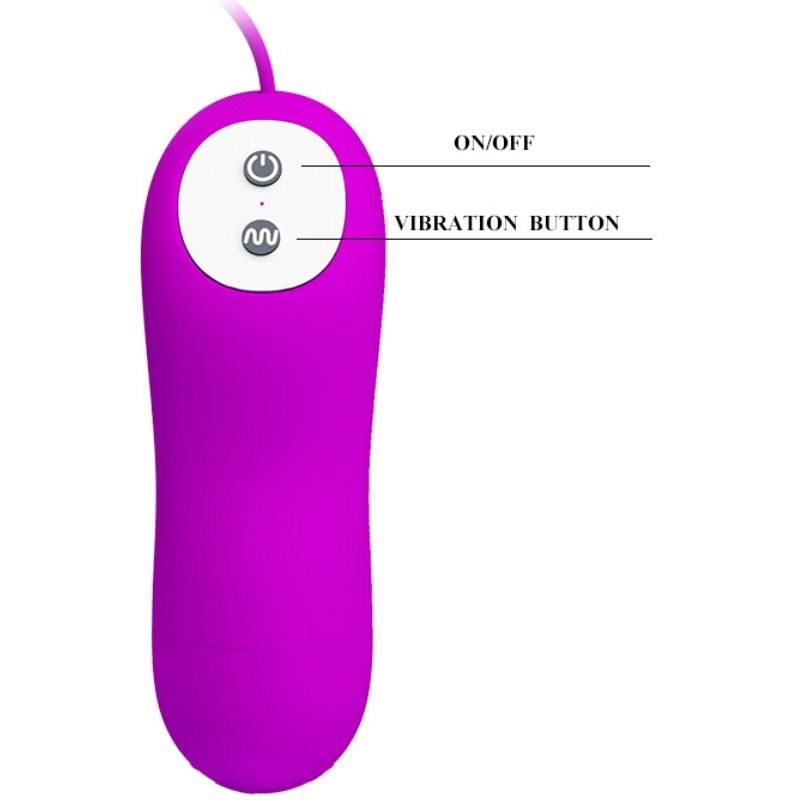 PRETTY LOVE - IRMA DOUBLE VIBRATING EGG PRETTY LOVE FLIRTATION NOCTURNA DESIRES