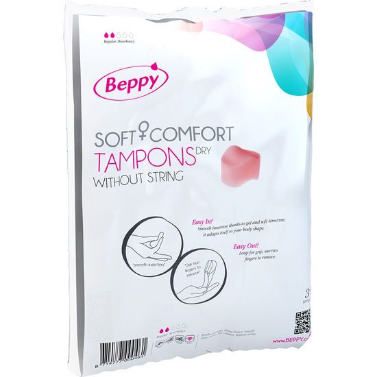 BEPPY - SOFT-COMFORT TAMPONS DRY 30 UNITS - NOCTURNA DESIRES