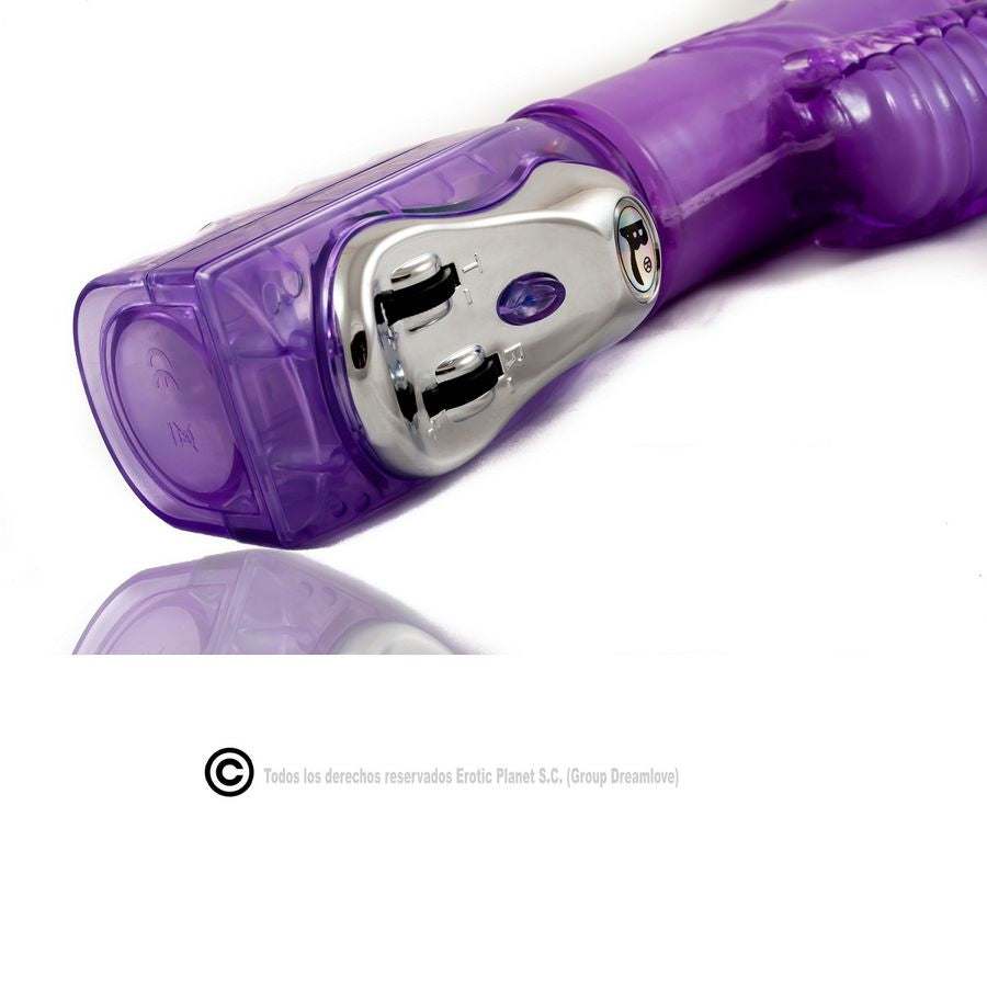 BAILE - LILAC RABBIT UP & DOWN ROTATOR SUPERSTIMULATOR BAILE ROTATIONS NOCTURNA DESIRES