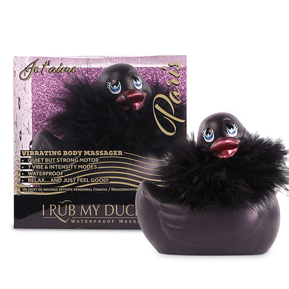 BIG TEASE TOYS - I RUB MY DUCKIE 2.0 | PARIS (BLACK) - NOCTURNA DESIRES