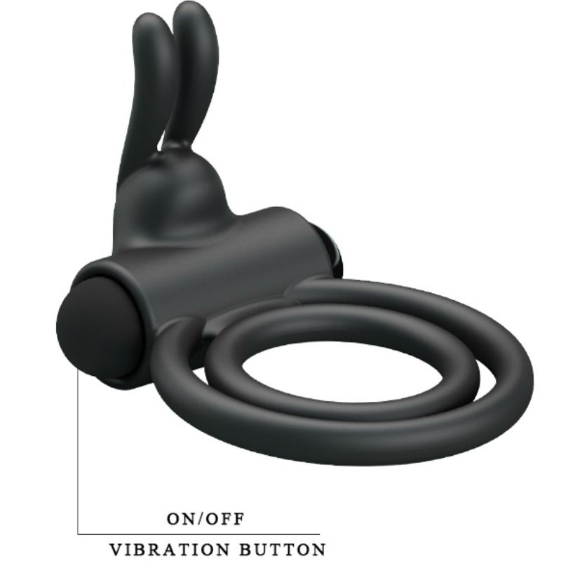 PRETTY LOVE - OSMOND SILICONE VIBRATOR RING PRETTY LOVE NOCTURNA DESIRES