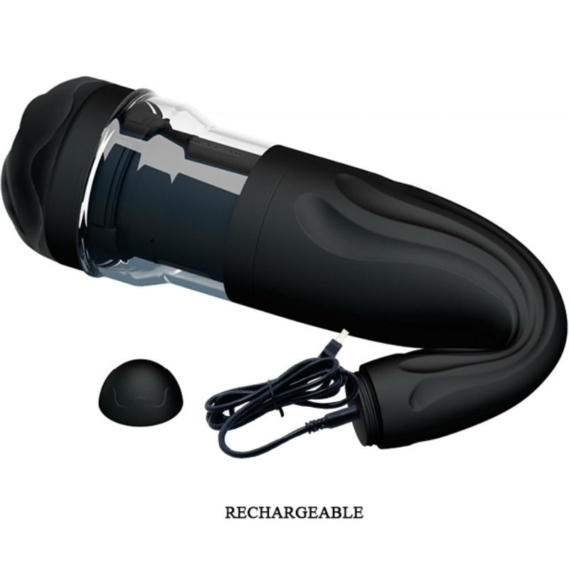 PRETTY LOVE - BRETON MULTIFUNCTION RECHARGEABLE MASTURBATOR PRETTY LOVE MALE NOCTURNA DESIRES