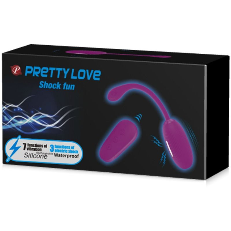 PRETTY LOVE - SHOCK FUN VIBRATING EGG AND ELECTROSHOCK PRETTY LOVE SMART NOCTURNA DESIRES
