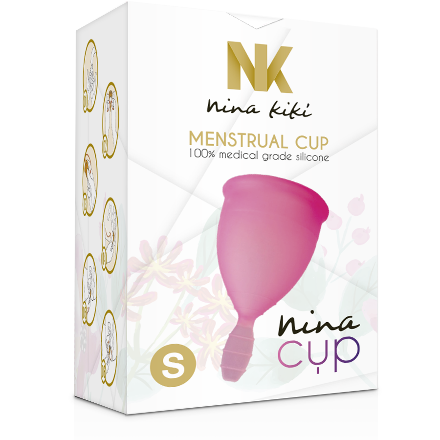 NINA KIKÍ - MENSTRUAL CUP PINK - SIZE S NINA KIKÍ NOCTURNA DESIRES