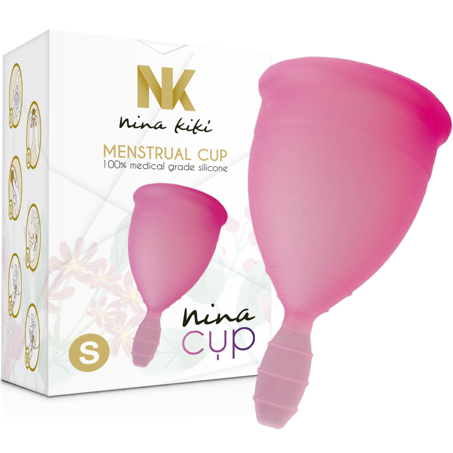 NINA KIKÍ - MENSTRUAL CUP PINK - SIZE S NINA KIKÍ NOCTURNA DESIRES
