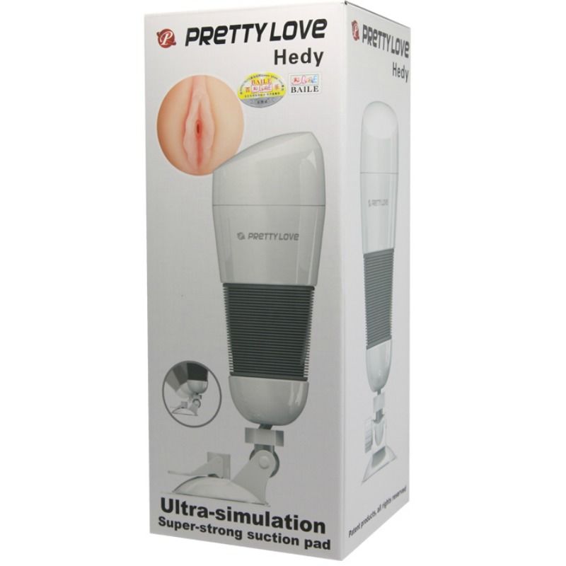PRETTY LOVE - HEDY WHITE VAGINA MASTURBATOR - NOCTURNA DESIRES