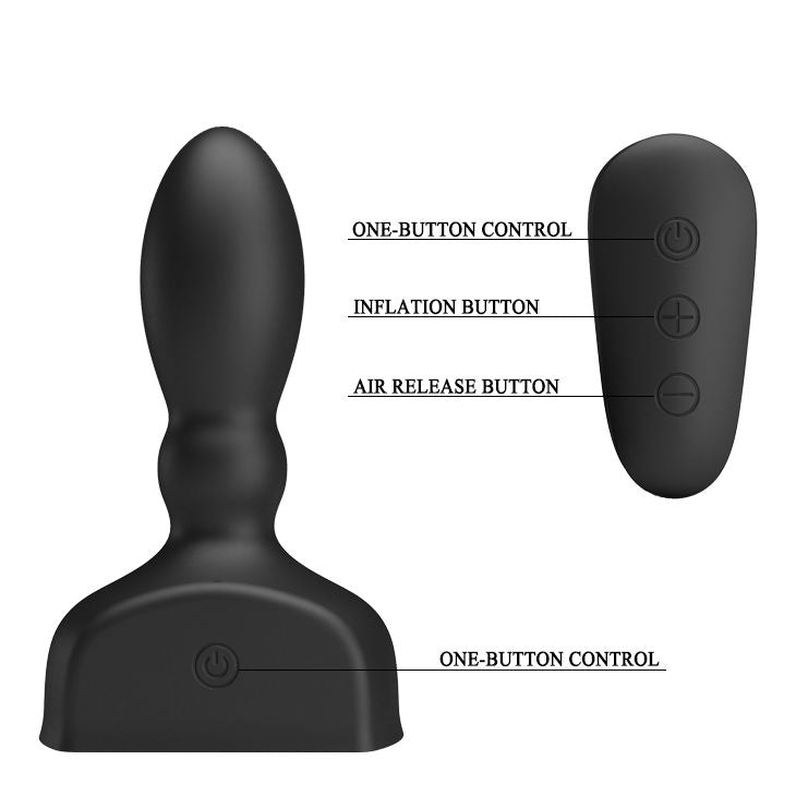 PRETTY LOVE - MARRIEL PROSTATIC VIBRATOR AND INFLATABLE - NOCTURNA DESIRES