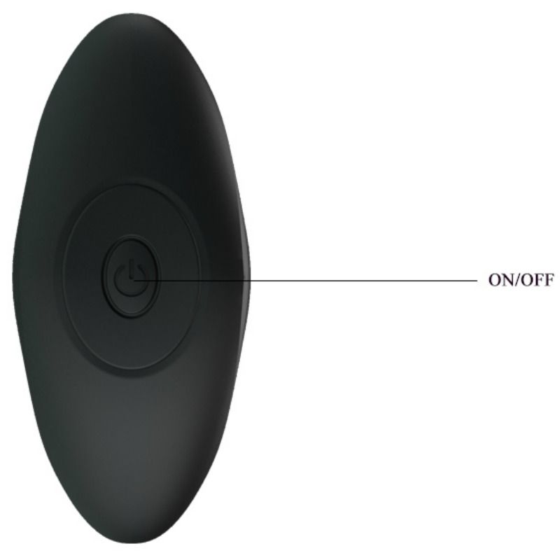 PRETTY LOVE - BLACK ANAL VIBRATOR - NOCTURNA DESIRES