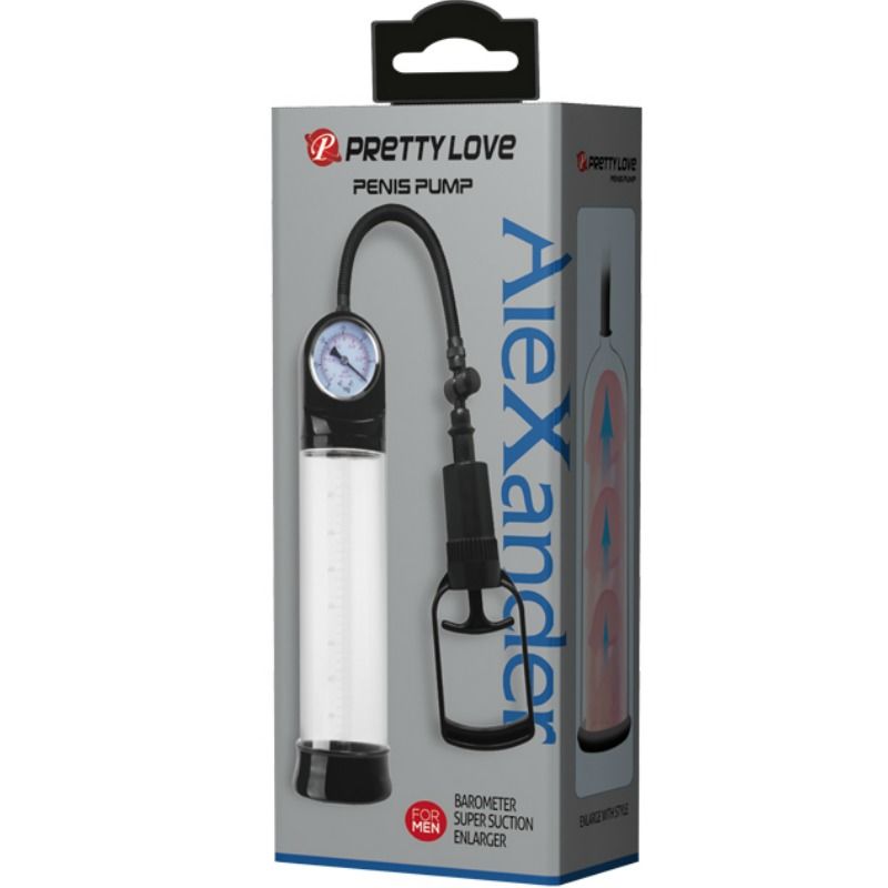 PRETTY LOVE - ERECTION PUMP WITH BAROMETER PRETTY LOVE MALE NOCTURNA DESIRES