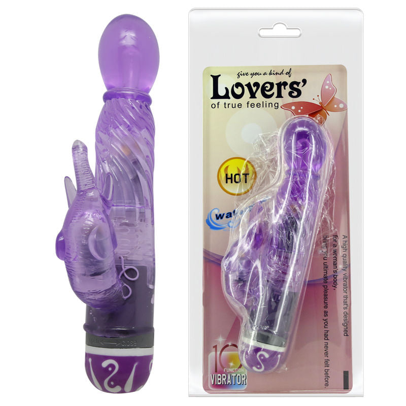 BAILE - MULTIVE SPEED VIBRATOR WITH LILAC STIMULATOR BAILE VIBRATORS NOCTURNA DESIRES
