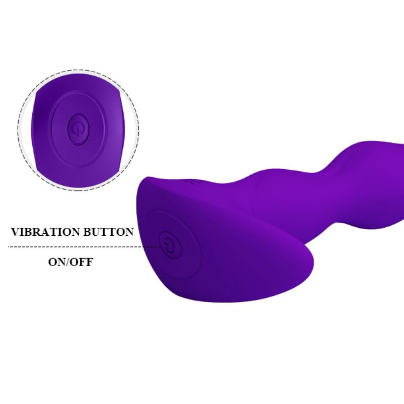 PRETTY LOVE - ANAL MASSAGER 12 LILAC VIBRATION MODES PRETTY LOVE NOCTURNA DESIRES