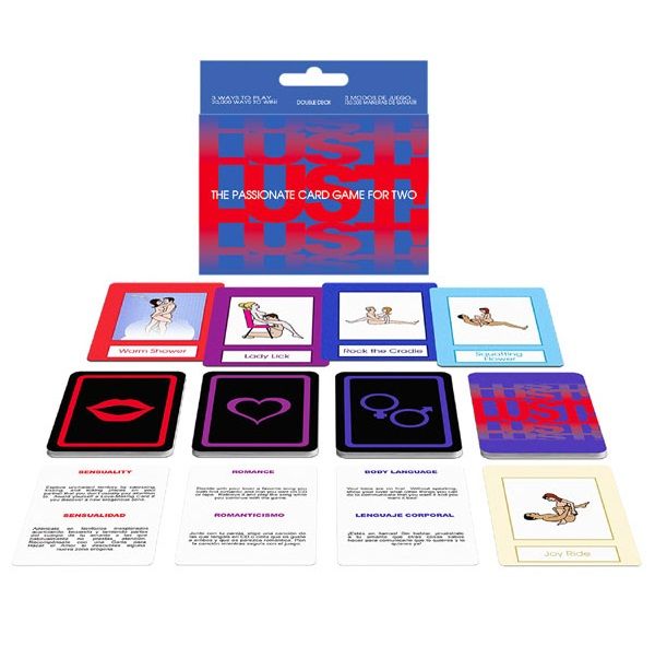 KHEPER GAMES - LUST THE PASSIONATE CARD GAME. EN, ES KHEPER GAMES NOCTURNA DESIRES