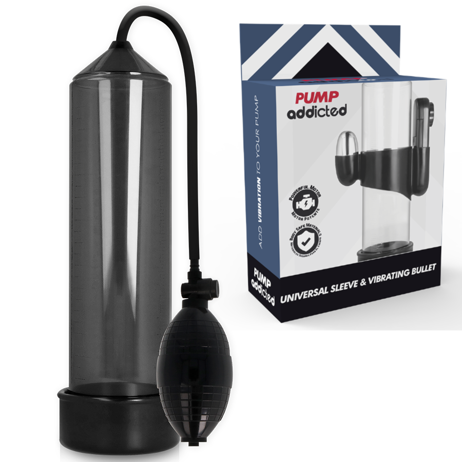 PUMP ADDICTED - RX3 BLACK VIBRATOR - NOCTURNA DESIRES