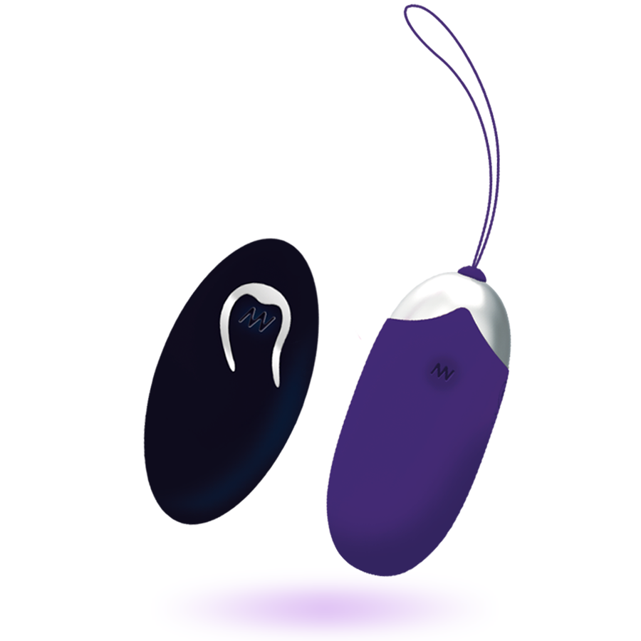 INTENSE - FLIPPY II VIBRATING EGG WITH REMOTE CONTROL PURPLE INTENSE COUPLES TOYS NOCTURNA DESIRES