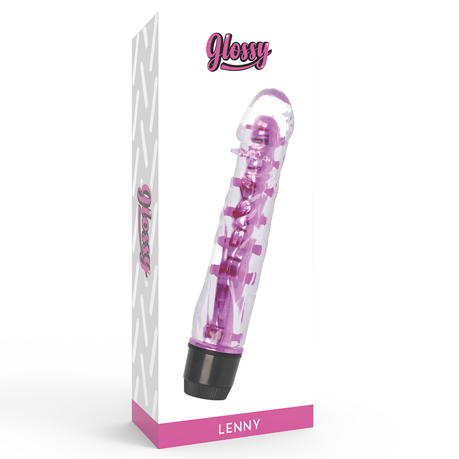 GLOSSY - LENNY VIBRATOR PINK - NOCTURNA DESIRES