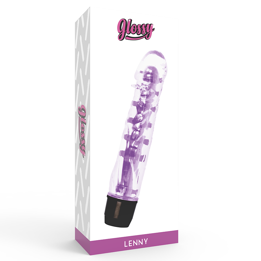 GLOSSY - LENNY VIBRATOR PURPLE - NOCTURNA DESIRES