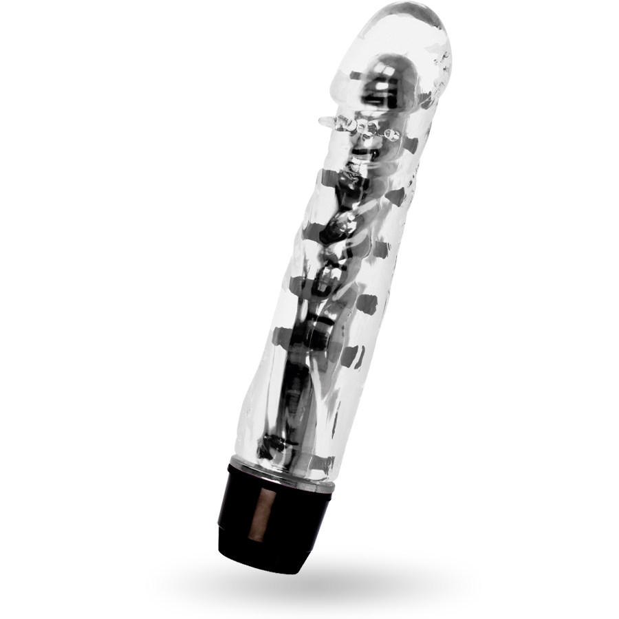 GLOSSY - LENNY VIBRATOR BLACK - NOCTURNA DESIRES