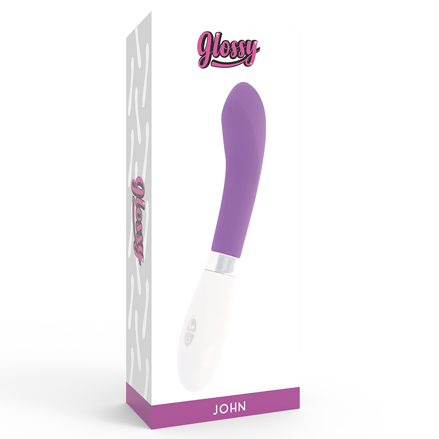 GLOSSY - JOHN VIBRATOR PURPLE - NOCTURNA DESIRES