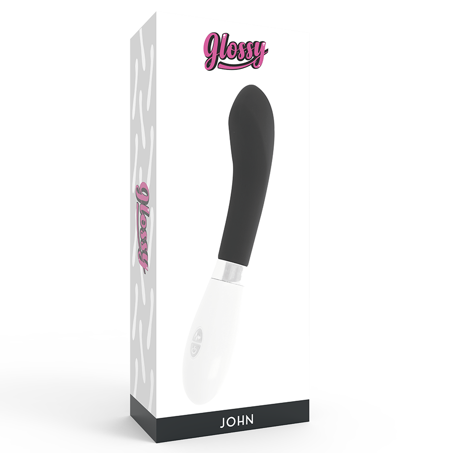 GLOSSY - JOHN VIBRATOR BLACK - NOCTURNA DESIRES