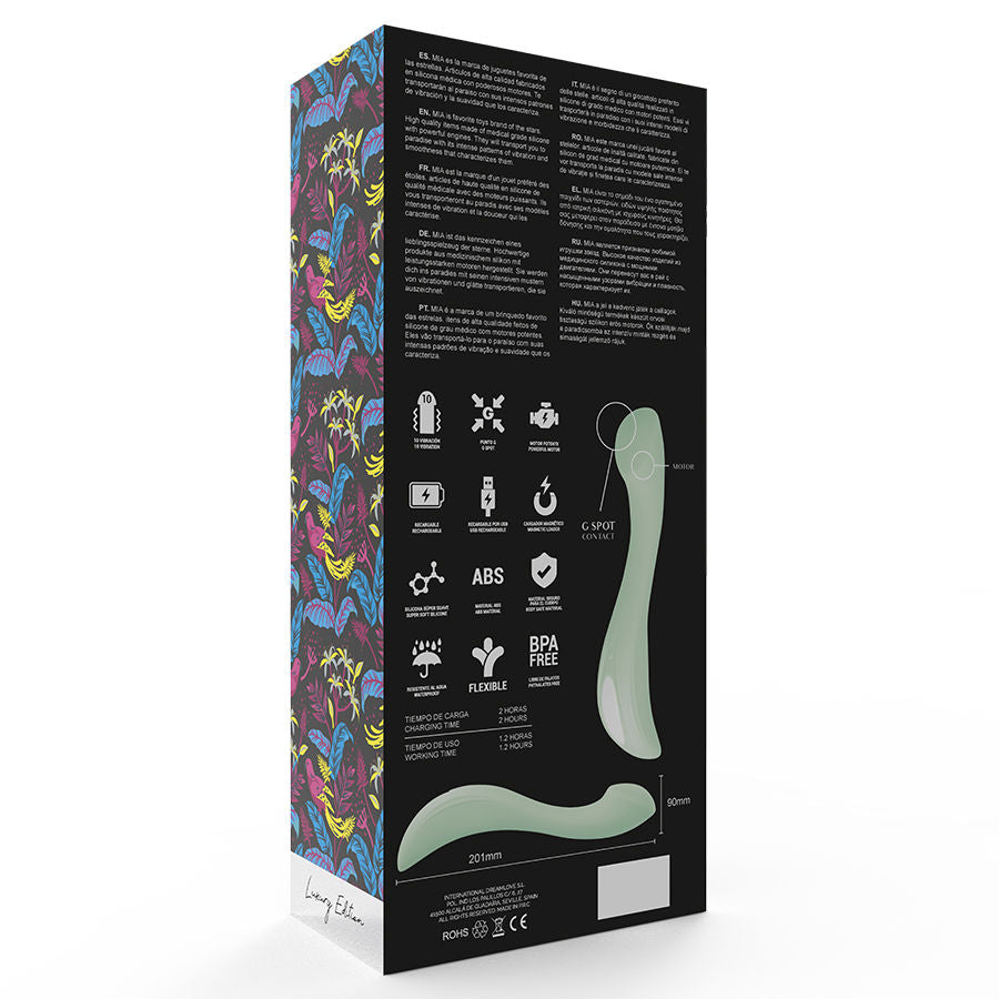 MIA - DEVON VIBRATOR GREEN - NOCTURNA DESIRES