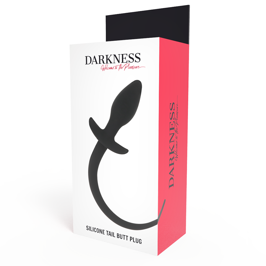 DARKNESS - ANAL PLUG 28 CM BLACK SILICONE - NOCTURNA DESIRES