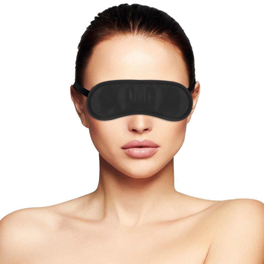 DARKNESS - STRAIGHT BLACK MASK - NOCTURNA DESIRES