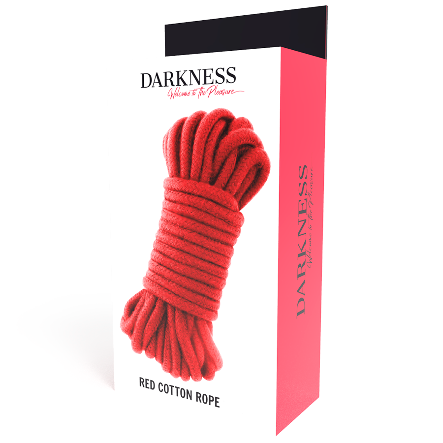 DARKNESS - JAPANESE ROPE 5 M RED - NOCTURNA DESIRES