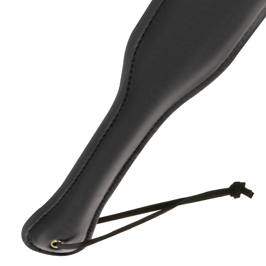 DARKNESS - ORIGINAL FETISH LEATHER BLACK SHOVEL - NOCTURNA DESIRES