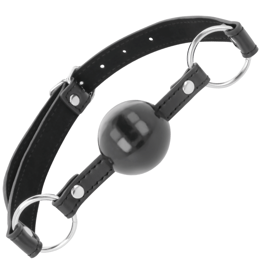 DARKNESS - BLACK BALL GAG - NOCTURNA DESIRES