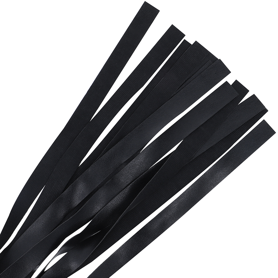 DARKNESS - BLACK BONDAGE WHIP 51 CM - NOCTURNA DESIRES
