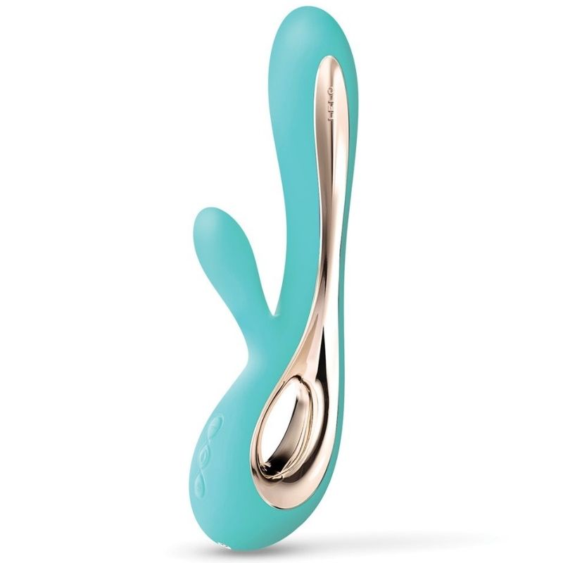 LELO - SORAYA 2 RABBIT AQUA GREEN VIBRATOR - NOCTURNA DESIRES